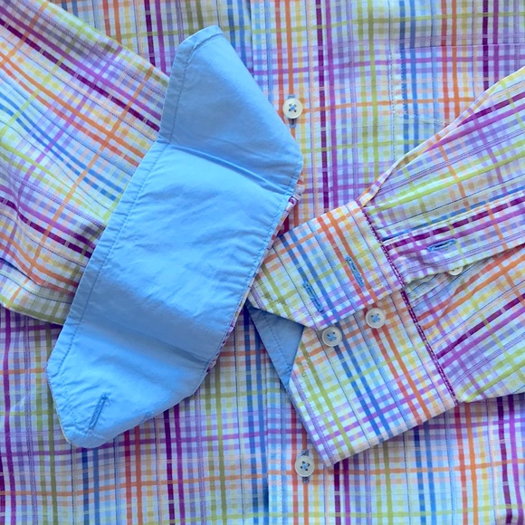 Tommy Hilfiger button down 80’s 2-ply shirt - Picture 6 of 10